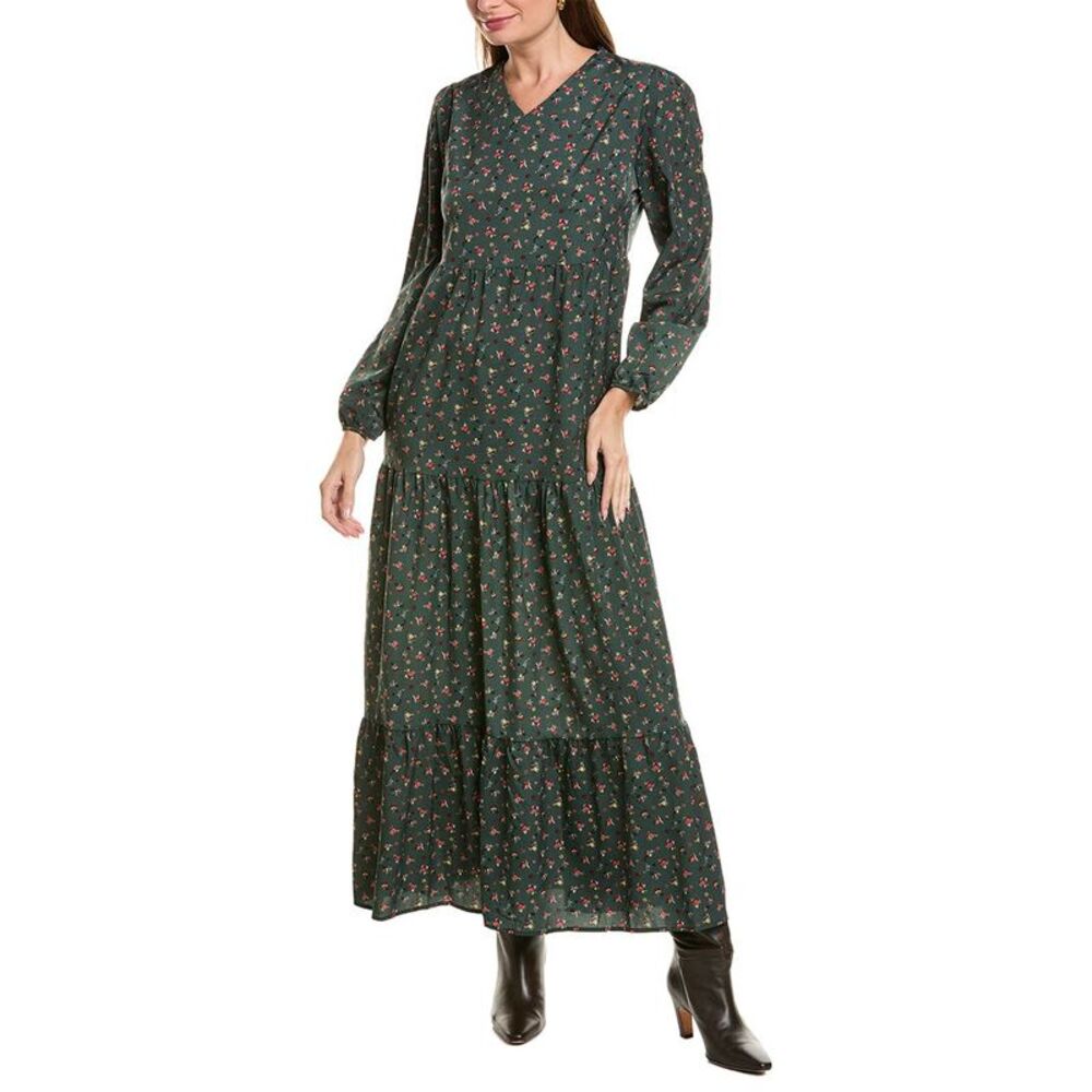 Ipponelli Womens Maxi Dress, Green
